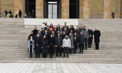 TMMOB Çevre Mühendisleri Odası Ankara Şubesi 14. Dönem Yönetiminden Anıtkabir Ziyareti