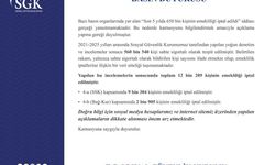 SGK'dan "650 Bin Emeklilik İptali" İddiasına Yalanlama