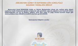 ANKARA İÇİN YAĞIŞ UYARISI
