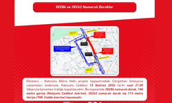 Natoyolu Caddesi 15 Haziran’da Trafiğe Kapatılıyor