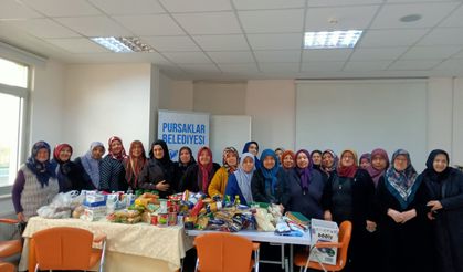 Pursaklar'dan ramazan yardımı: Hüma Sultan Hanımevi'nden ihtiyaç sahiplerine destek