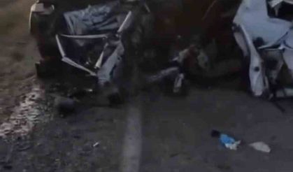 Çankırı'da otomobil ile pikap çarpıştı: 1 ölü, 2 yaralı