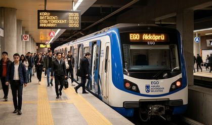 Ankara Metrosu Gece Saat Kaçta Kapanıyor? (2026 EGO Metro ve Ankaray Güncel Sefer Saatleri)