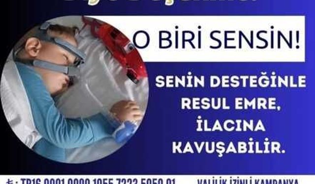  SMA ile Mücadele Eden 7 Yaşındaki Resul İçin Yardım Elinizi Uzatın