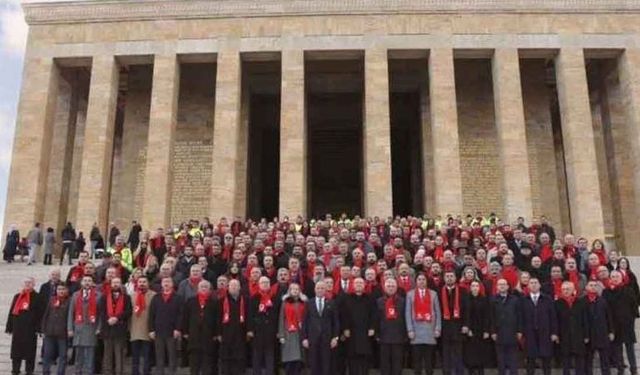 Ankara Sanayi Odası'ndan Anıtkabir ziyareti