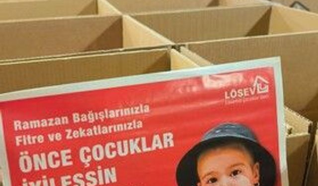 LÖSEV Ramazan ayında binlerce aileye ulaşıyor