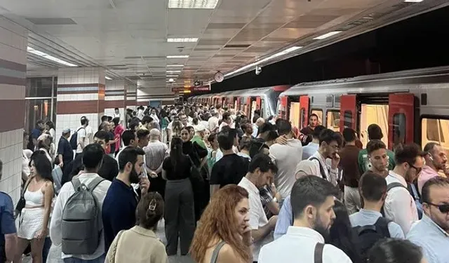 Ankara'da metro seferleri geçici olarak durduruldu!