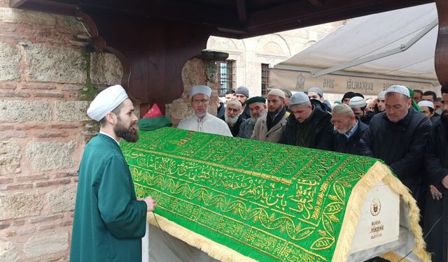 Seyyid Ahmed Yasin Bursevi Bursa'da son yolculuğuna uğurlandı