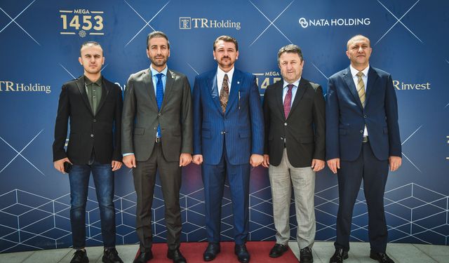 Gazi Ercüment Tekin ve ekibinden Mega 1453 proje lansmanına ziyaret