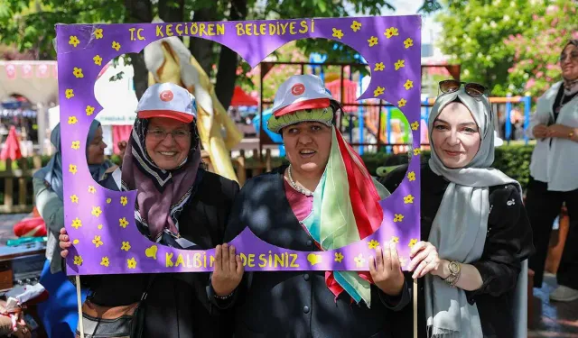Keçiören’de engelsiz anneler günü