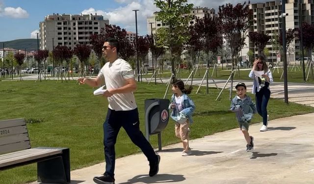 Gençlik haftasında oryantiring heyecanı Sincan’ı sardı