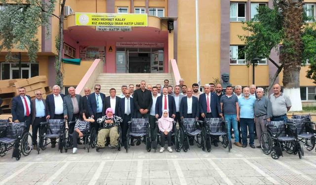 TŞOF Başkanı Mehmet Yiğiner'den engellilere umut olan destek