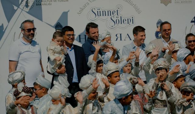 Sultan II. Beyazıd Vakfı’nın 529 yıllık geleneği yaşatıldı: Ankara’da toplu sünnet şöleni düzenlendi