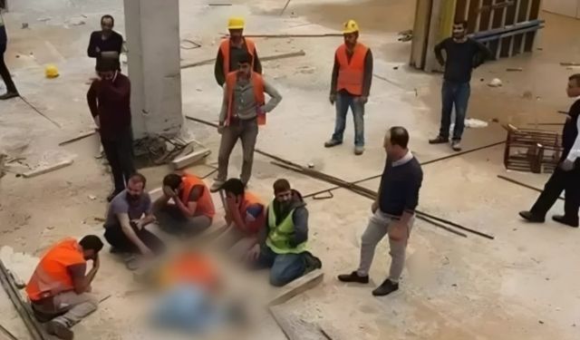 Ankara'da ölümle sonuçlanan kaza: İnşaatta 4.kattan düştü
