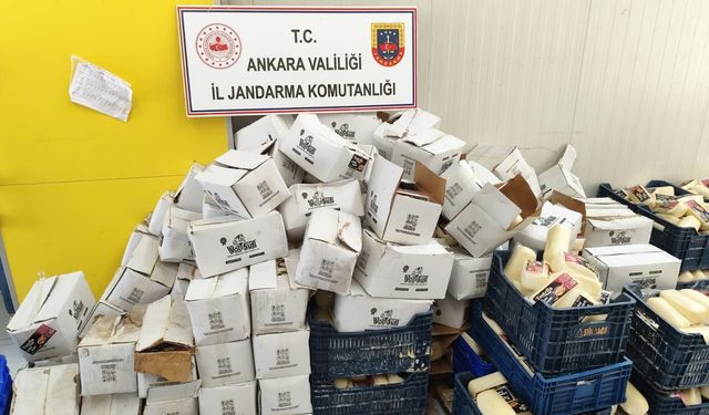 Ankara’da gıda skandalı! Sahte etiketli ve halk sağlığını tehdit eden ürünler yakalandı