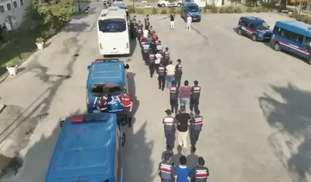 Jandarmadan 5 ilde organize suç operasyonu: 1,2 milyar TL’lik hesap hareketi
