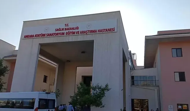 Keçiören'de hastanede korku dolu anlar: Elektrik panosu alev aldı
