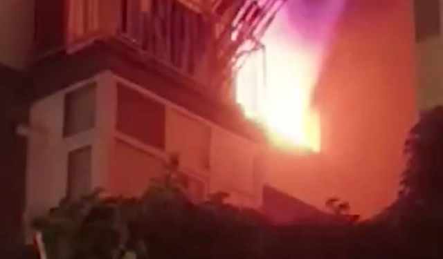 Ankara’da apartman yangını: Bina boşaltıldı!