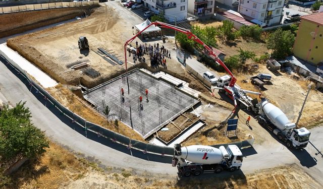 Akyurt’ta Hanımlar Lokali için temel atıldı