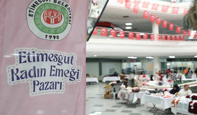 Etimesgut Belediyesi’nden kadın emeğine destek: Göksu Park’ta kadın pazarı kuruluyor