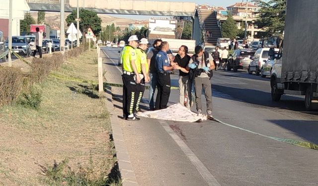 Ankara Çankırı yolunda kaza: 1 ölü