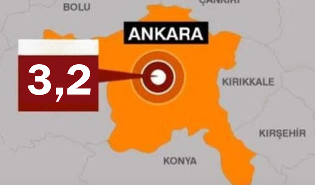 Ankara’da korkutan sarsıntı: Çevre iller de sallandı