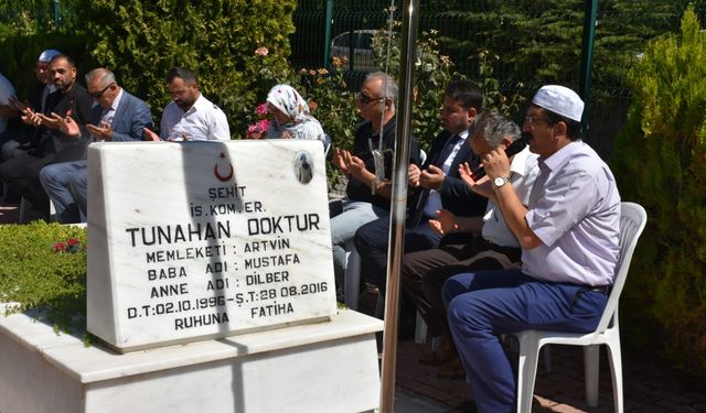 Kahramankazan’da Şehit Tunahan Doktur için anma programı