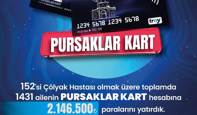 Pursaklar Belediyesi’nden 2 milyonluk destek! Binlerce aileye nefes aldıran ödeme