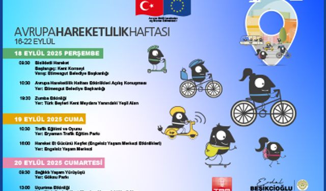 Etimesgut Belediyesi Avrupa Hareketlilik Haftası’na renk katıyor