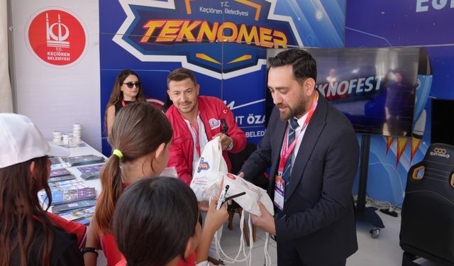 Keçiören Belediyesi Teknofest’te: 3D kalemden VR deneyimine imkan sunuyor