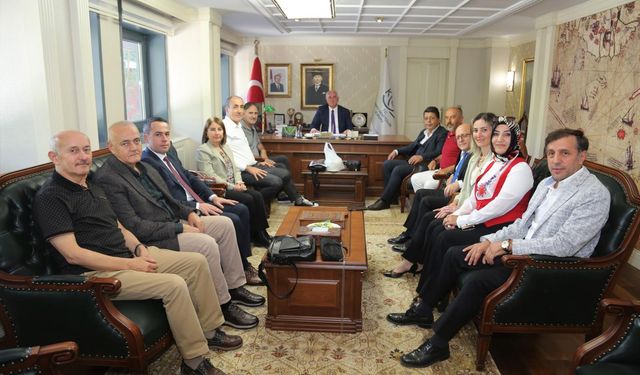 ANKABİR'den Ombudsman Mehmet Akarca'ya 'Hayırlı Olsun' Ziyareti