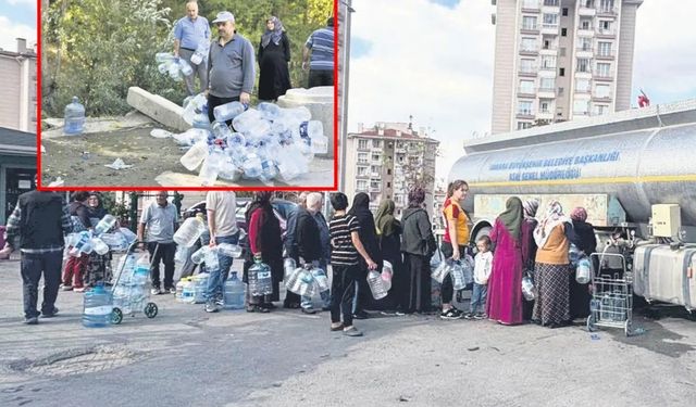 Ankara’da su kontrollü verilecek