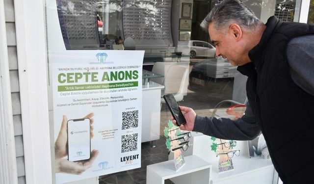 Dijital Dönüşümde Dev Atılım: Haymana Belediyesi 'Cepte Anons' ile İletişimde Yeni bir Döneme Giriyor.