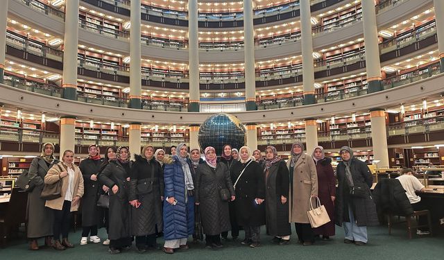 Pursaklar’ın hanımları milletin evinde