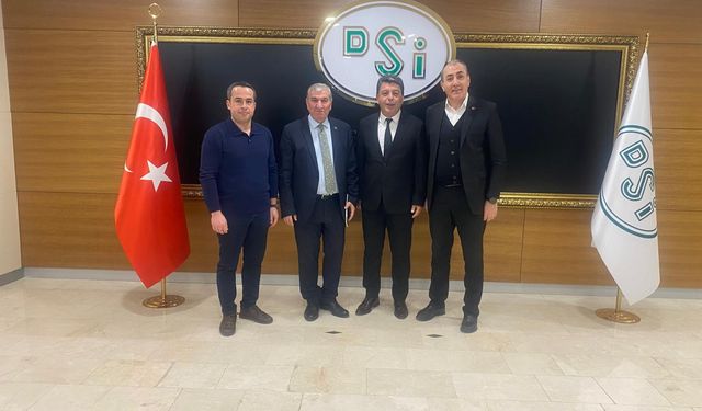 ANKABİR Heyetinden DSİ Genel Müdür Vekili Faruk Fıratoğlu’na Ziyaret