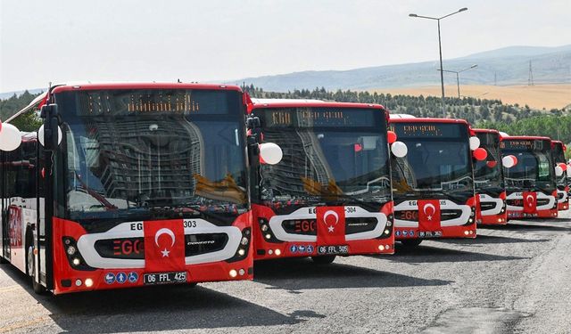 Başkent ulaşımına 400 yeni EGO otobüsü