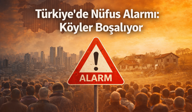 Türkiye’nin Nüfus Haritasında Köy Alarmı
