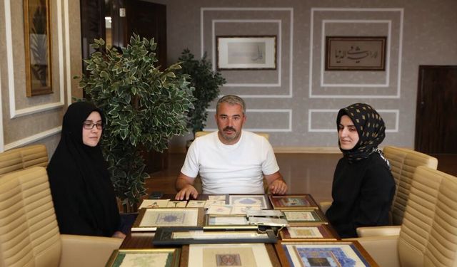 Ertuğrul Başkan’dan Tezhip ve Hat Sanatı Eserlerine Tam Not