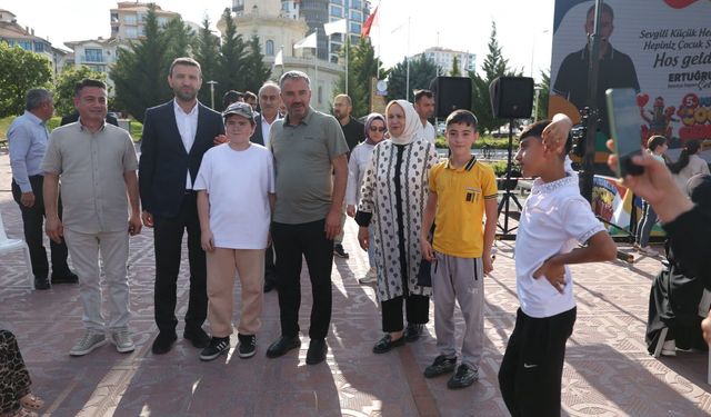 Pursaklar’da Çocukların Mutluluk Mesaisi Başladı