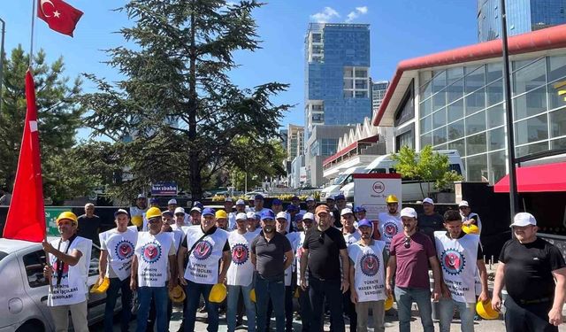 Bekledikleri Ödemeyi Alamayan Doruk Madencilik Şirketi İşçileri  Eylem Başlattı !