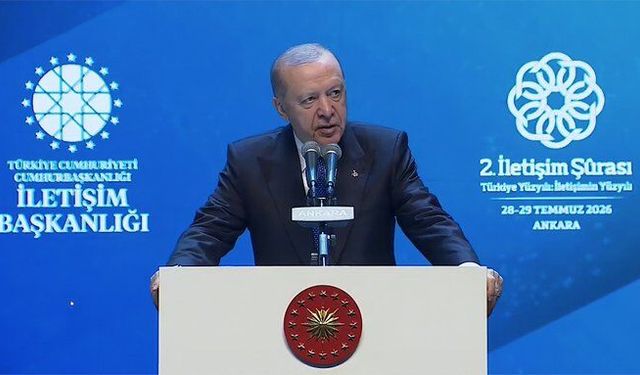 Cumhurbaşkanı Erdoğan, "2. İletişim Şurası'nda Konuştu: