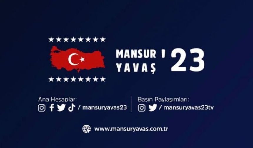 MANSUR YAVAŞ SEÇİM ÇALIŞMALARI İÇİN YENİ SOSYAL MEDYA HESAPLARINI KULLANACAK