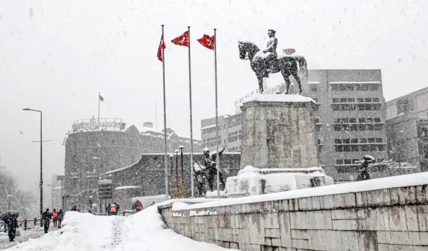 Ankara'nın en soğuk ilçesi belli oldu:-6.7 derece!