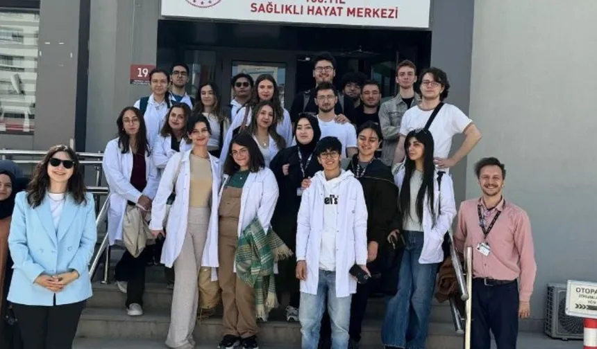 Sincan’da tıp öğrencilerine birinci basamak sağlık hizmetleri tanıtıldı