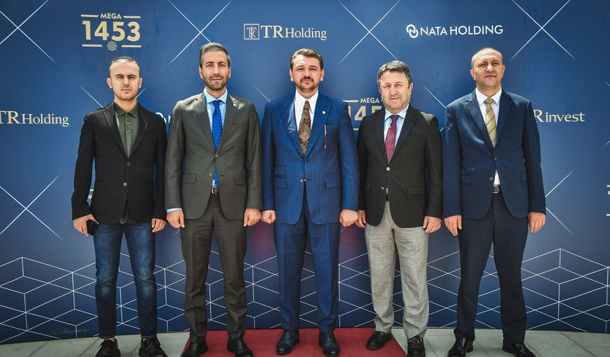 Gazi Ercüment Tekin ve ekibinden Mega 1453 proje lansmanına ziyaret