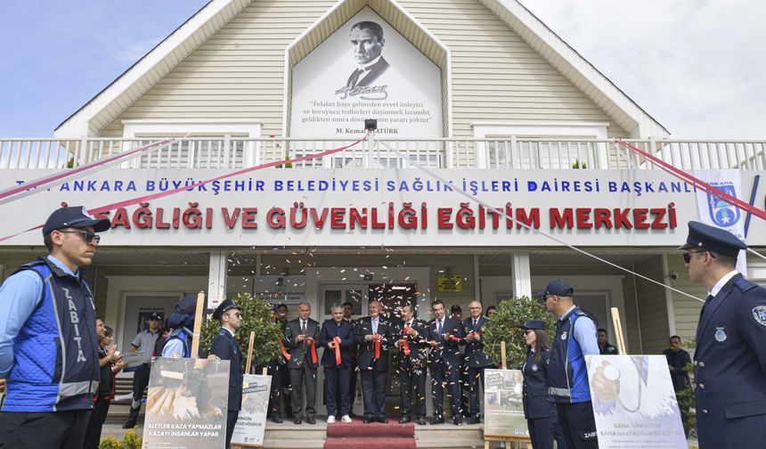 Başkent’te güvenli geleceğe yatırım: Yeni eğitim merkezi hizmete girdi