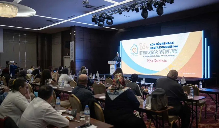 Ankara'da lösemi hastaları ve hekimler, kök hücre nakli ile yeni bir hayata merhaba dedi