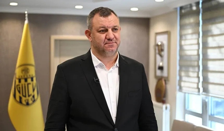 İsmail Mert Fırat Ankaragücü başkanlığına veda ediyor