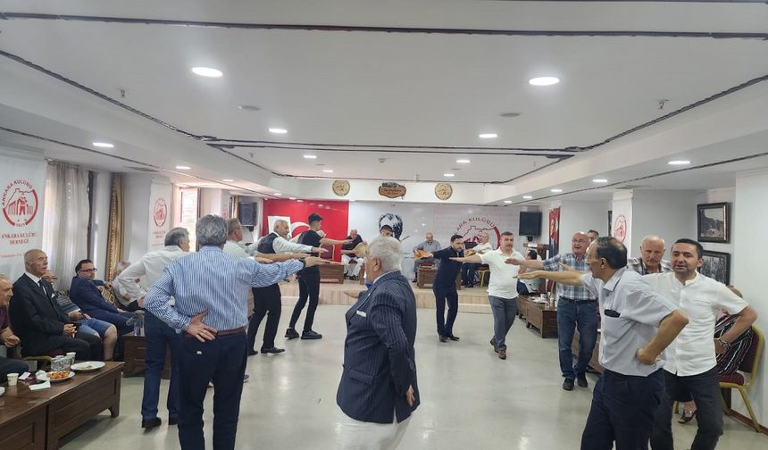 Ankara Kulübünde geleneksel bayramlaşma keyfi