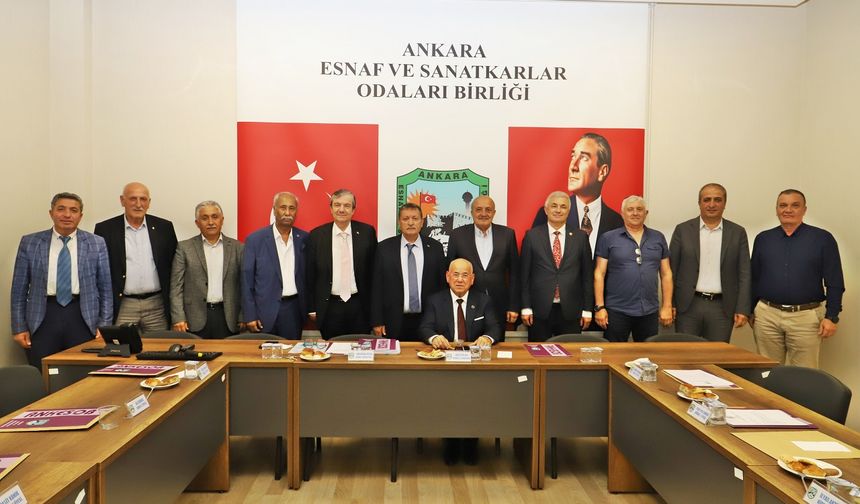 Ankara'da esnaf ve sanatkarların işyerlerine rehberlik ve danışmanlık hizmeti